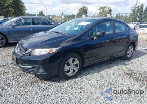 2013 Honda Civic Lx z USA, uszkodzony, nr VIN 2HGFB2F52DH535627